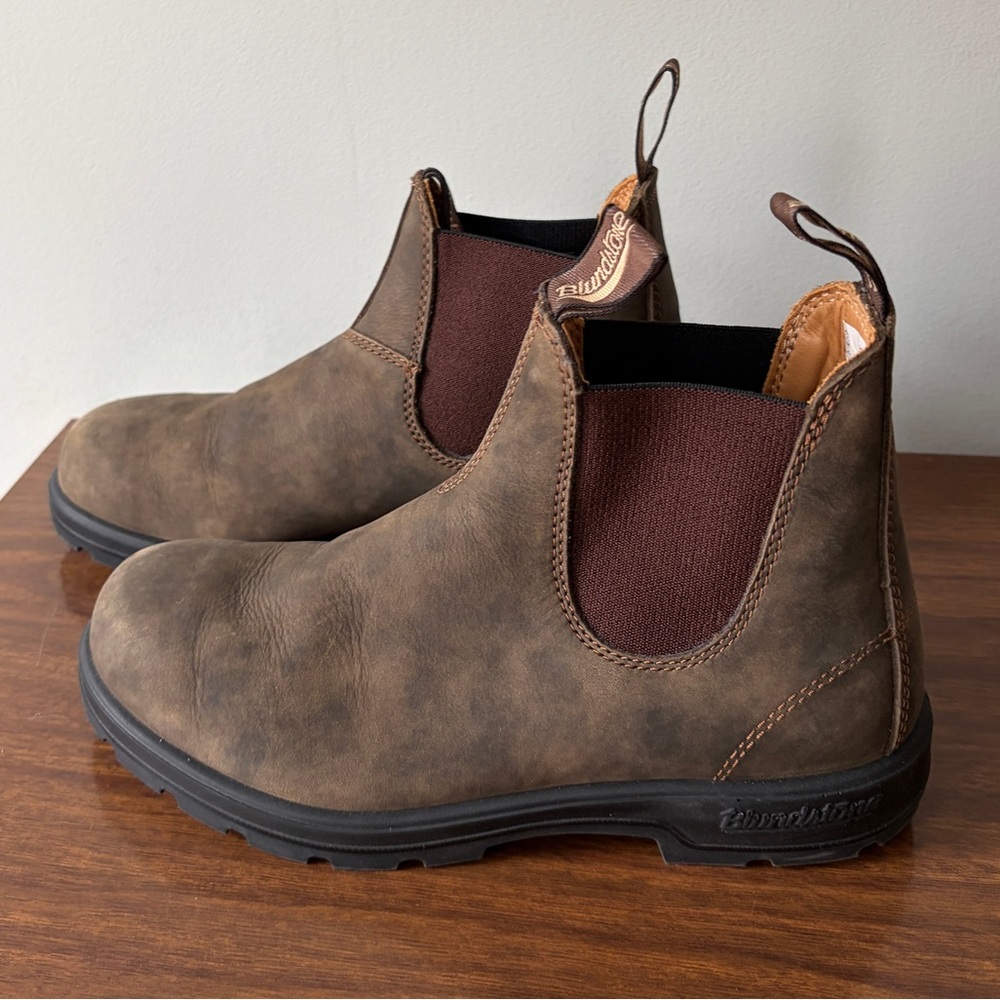 Blundstone Rustic Brown Chelsea Boots 585